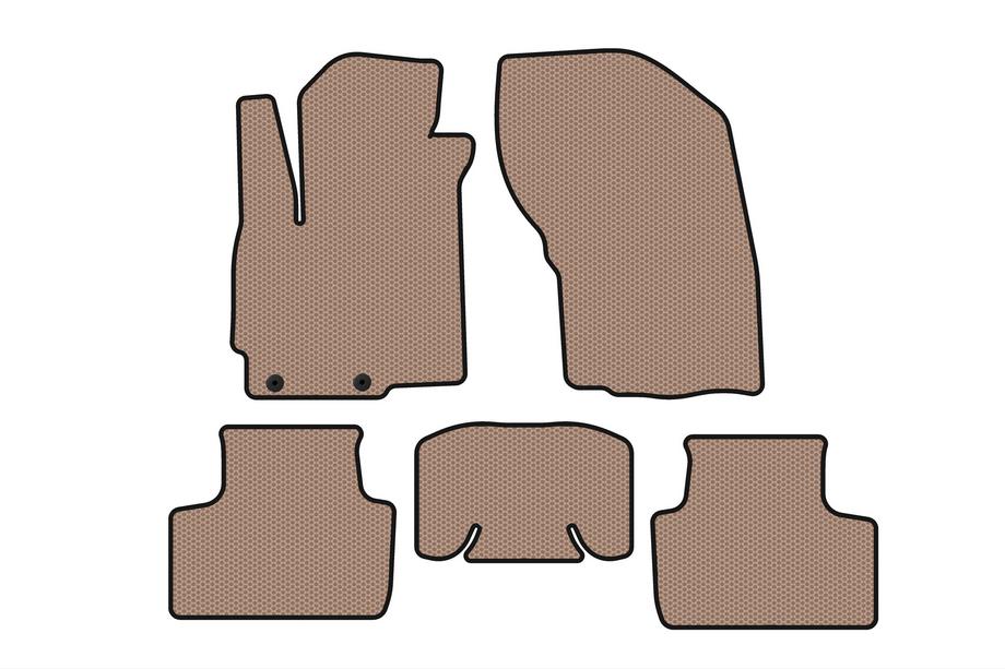 Mitsubishi ASX 2010–2023 Gumijasti tepihi za notranjost Carsuit (2019-2023, bež) Image