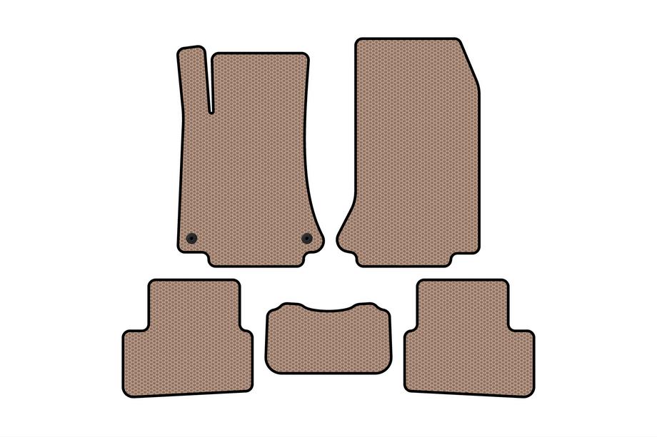 Smart 1998–2007 Gumijasti tepihi za avto Carsuit (2003-2007, Coupé, bež) Image