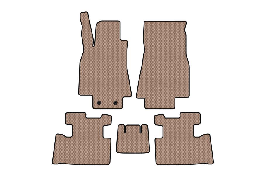Mercedes A-class W169 2004–2012 Gumijasti tepihi za avto Carsuit (2004-2008, HB, 5-vratni, bež) Image