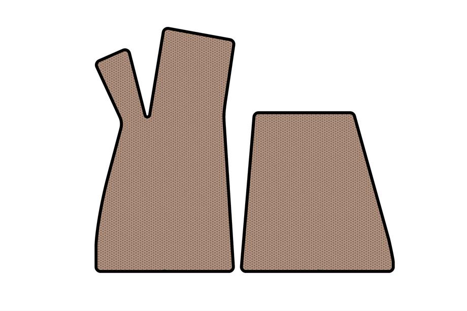 Smart 1998–2007 Gumijasti tepihi za notranjost Carsuit (Roadster, Beige) Image