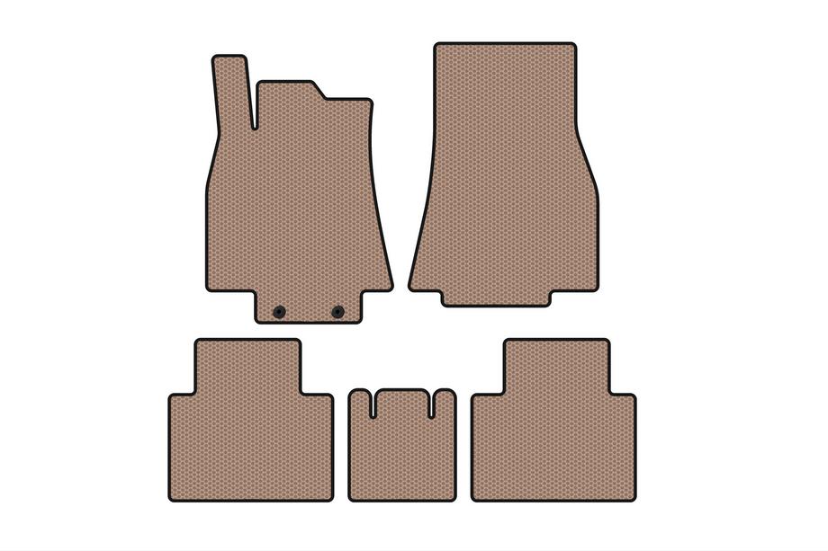Mercedes B-class W245 2005–2011 Gumijasti tepihi Carsuit (Bež) Image