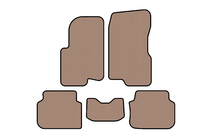 Smart 1998–2007 Gumijaste talne preproge Carsuit (2003-2007, Forfour, Beige) fotografija 1