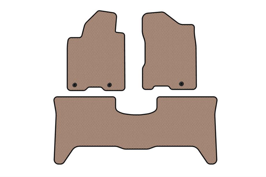 Nissan Armada 2003–2015 Carsuit gumijaste preproge za kabino (2 vrsti, 2003-2008, bež) Image