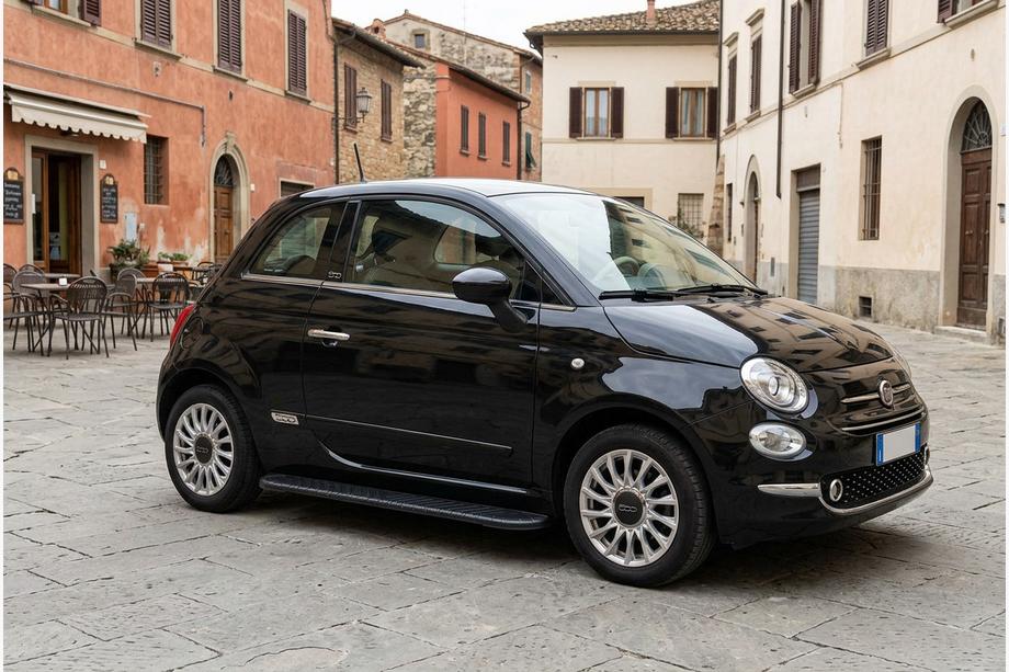Fiat 500/500L 2013–2022 Bočne stopnice Bosphorus Black (2 kos, aluminij) Image