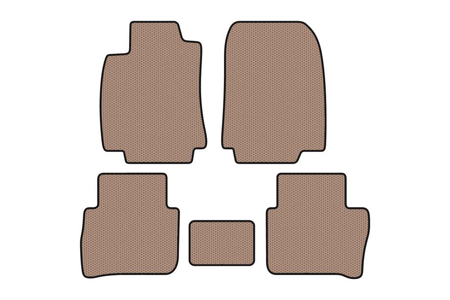 Nissan Tiida 2011–2014 Gumijasti tepihi Carsuit (HB, bež) Image