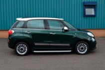 Fiat 500/500L 2013–2022 Bočne stopnice Fullmond (2 kos, aluminij) fotografija 4