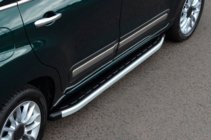 Fiat 500/500L 2013–2022 Bočne stopnice Fullmond (2 kos, aluminij) fotografija 1
