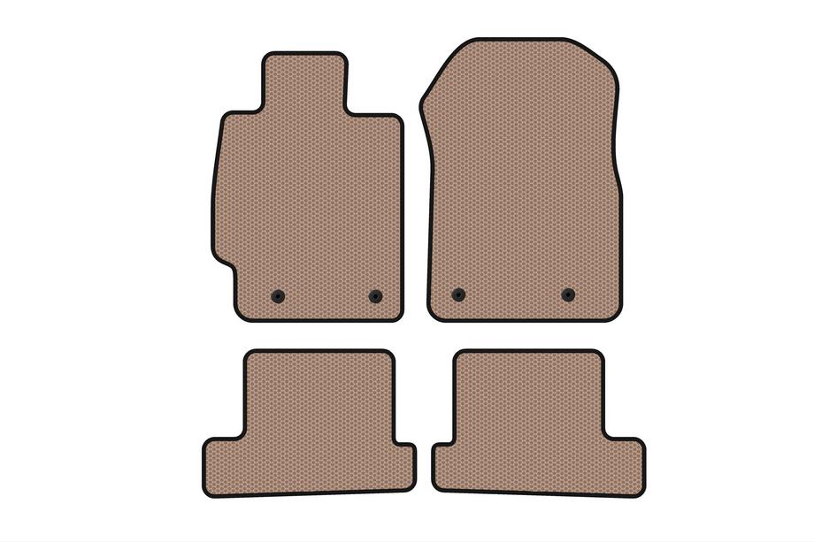 Subaru BRZ 2012–2021 Gumijasti tepihi Carsuit (Coupé, bež) Image