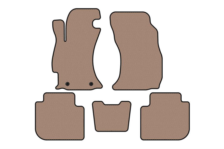 Subaru Forester 2013–2018 Gumijasti tepihi Carsuit (2013-2017, bež) Image