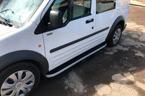 Ford Connect 2002–2006 Bočne stopnice Tayga (2 kos, aluminij) fotografija 2