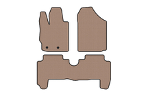 Toyota Yaris 2006–2011 Gumijasti tepihi za avto Carsuit (HB, 5-vratni, bež) fotografija 1