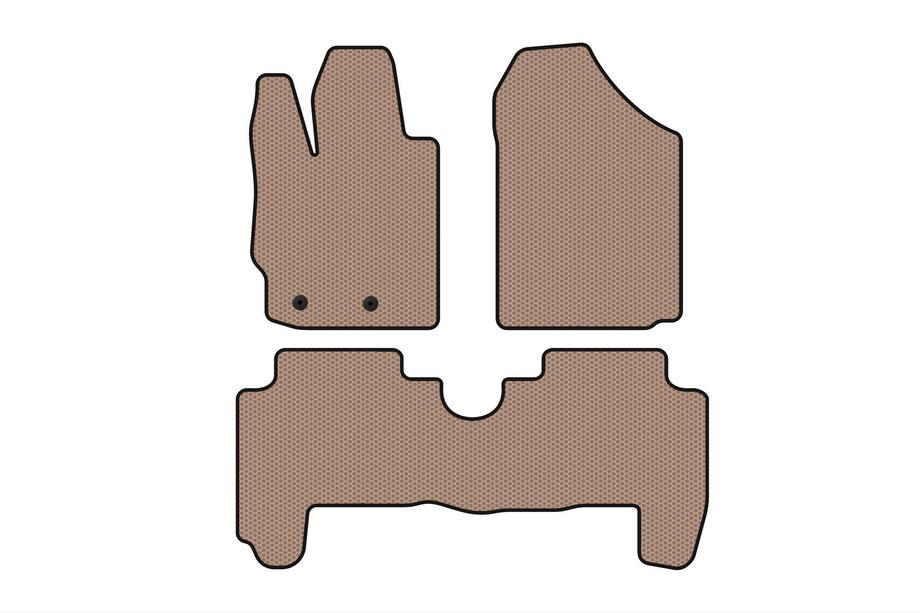 Toyota Yaris 2006–2011 Gumijasti tepihi za avto Carsuit (HB, 5-vratni, bež) Image