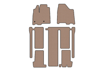 Toyota Sienna 2010–2020 Carsuit gumijaste preproge za notranjost (3 vrste, bež) fotografija 1
