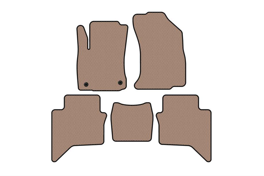 Toyota Hilux 2015– Gumijasti tepihi Carsuit (Bež) Image