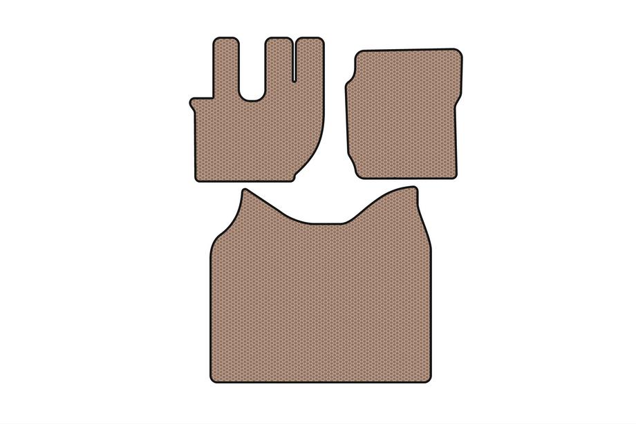 Volvo FH 1993–2012 Gumijasti avtomobilski tepihi Carsuit (2008-2012, Bež) Image