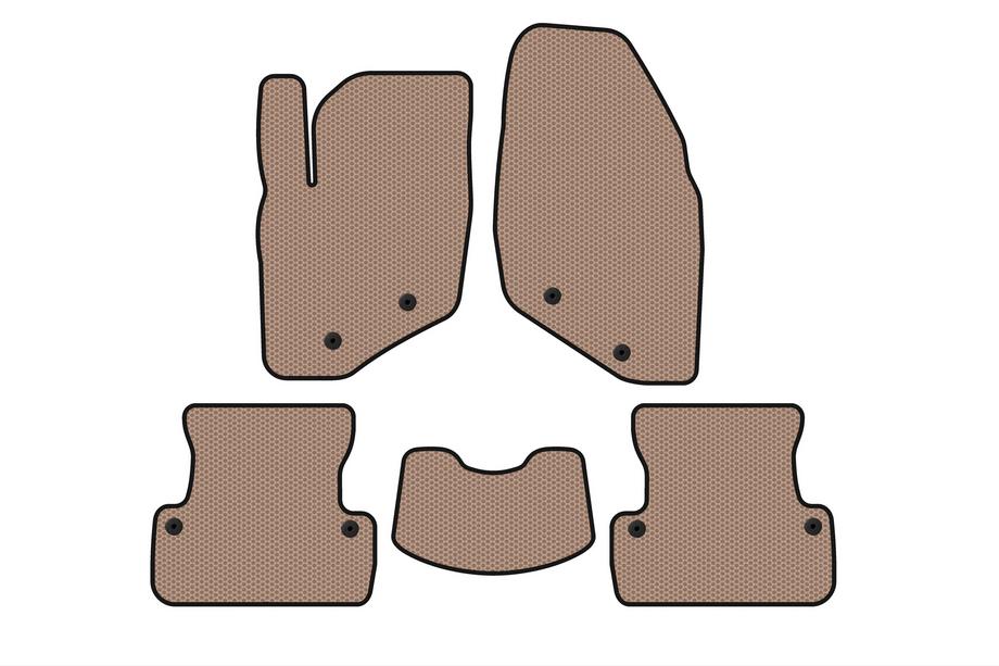Volvo S60 2000–2009 Gumijasti tepihi Carsuit (SD, bež) Image