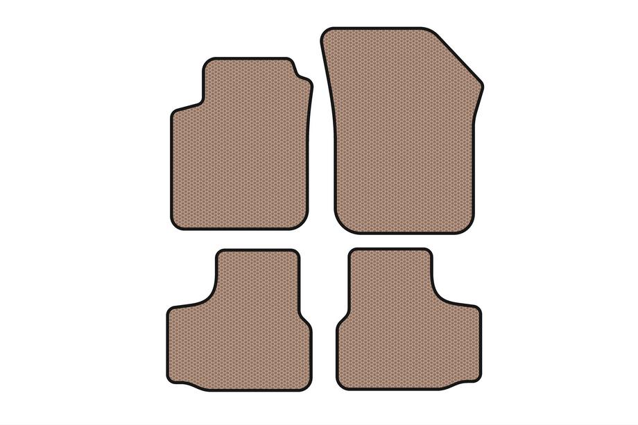 Volkswagen UP 2011–2023 Gumijasti tepihi Carsuit (Bež) Image