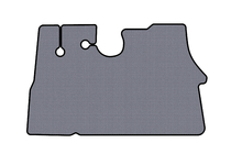 Citroen Jumper 1995–2006 Gumijasti tepihi Carsuit (Sivi) fotografija 1