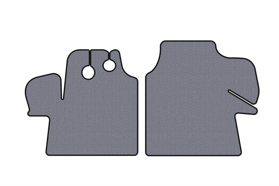 Fiat Ducato 1995–2006 Gumijasti tepihi za notranjost Carsuit (2002-2006, sivi) Image