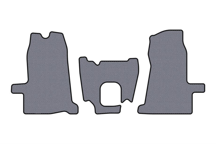 Ford Transit 2000–2014 Gumijaste preproge Carsuit (2000-2006, 1+1, ročni menjalnik, sive) Image