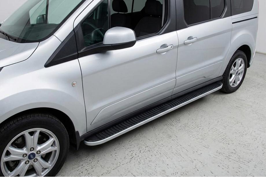 Ford Connect 2014–2021 Stranske stopnice Tayga Grey (2 kos, aluminij) Image