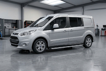 Ford Connect 2014–2021 Stranske stopnice Fullmond (2 kos, aluminij) Maxi medosna razdalja fotografija 1