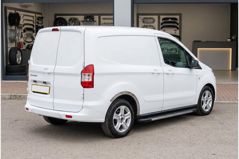 Ford Courier 2014–2023 Stranske stopnice Duru (2 kos, aluminij) Image