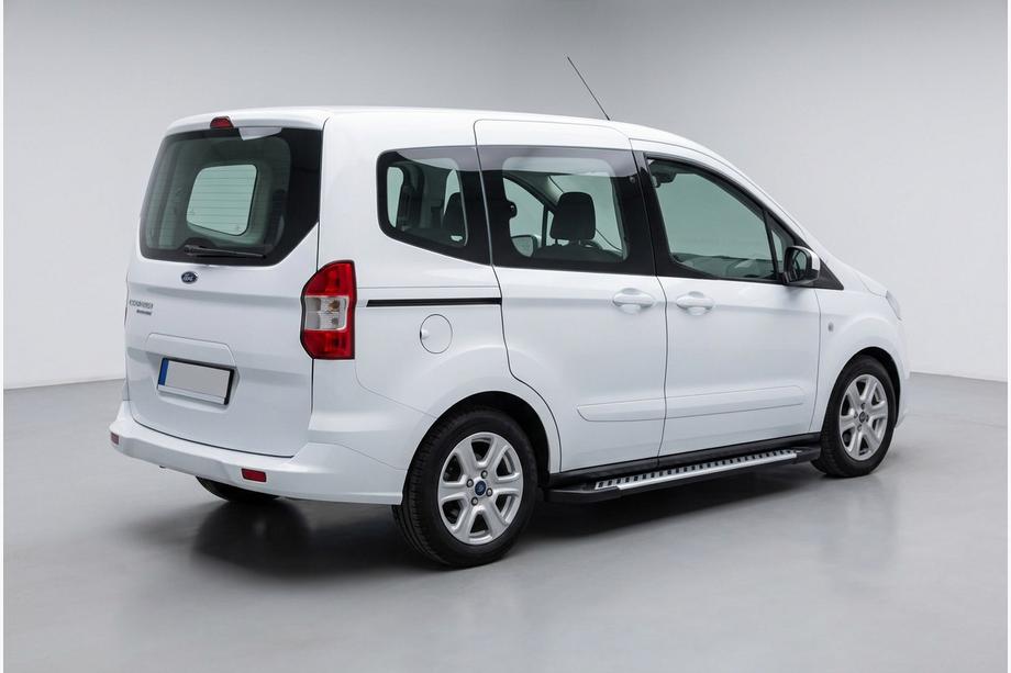 Ford Courier 2014–2023 Stranske stopnice Line (2 kosa, aluminij) Image