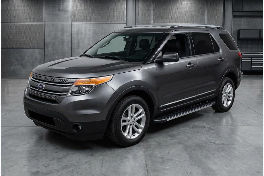 Ford Explorer 2011–2019 Stranske stopnice Duru (2 kos, aluminij) Image