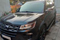 Ford Explorer 2011–2019 Bočne stopnice Allmond Black (2 kos, aluminij) fotografija 6