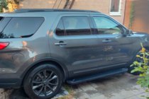 Ford Explorer 2011–2019 Bočne stopnice Allmond Black (2 kos, aluminij) fotografija 3