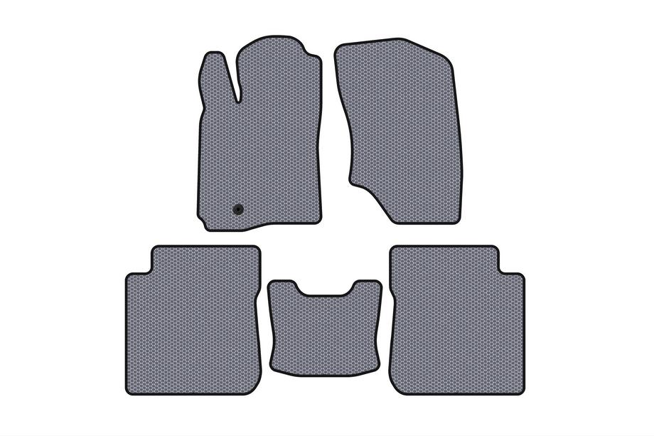 Mitsubishi Outlander 2001–2006 Gumijasti tepihi Carsuit (Sivi) Image