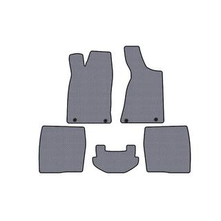 Gumijasti tepihi za notranjost Carsuit (1987-1991, Sedan, sivi) Audi 80/90 1987–1996 fotografija 1