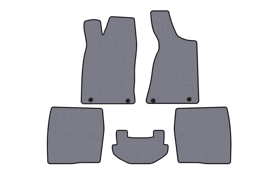 Audi 80/90 1987–1996 Gumijasti tepihi za notranjost Carsuit (1987-1991, Sedan, sivi) Image