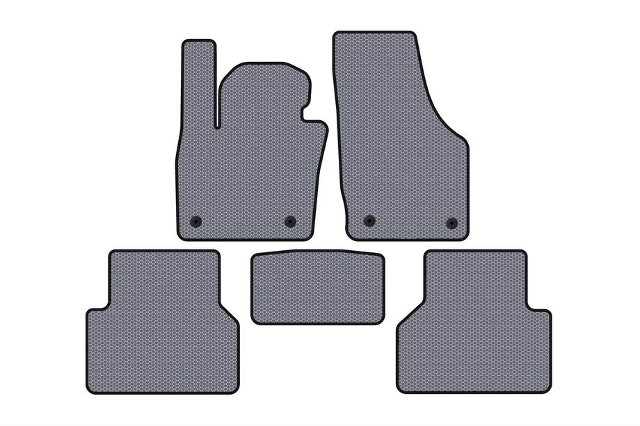 Audi Q3 2011–2019 Gumijasti tepihi Carsuit (Sivi) Image