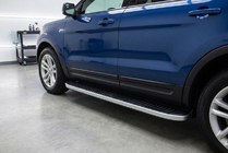 Ford Explorer 2011–2019 Stranske stopnice Tayga Grey (2 kos, aluminij) fotografija 1