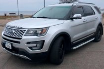 Ford Explorer 2011–2019 Stranske stopnice Fullmond (2 kos, aluminij) fotografija 6