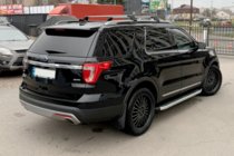 Ford Explorer 2011–2019 Stranske stopnice Fullmond (2 kos, aluminij) fotografija 8