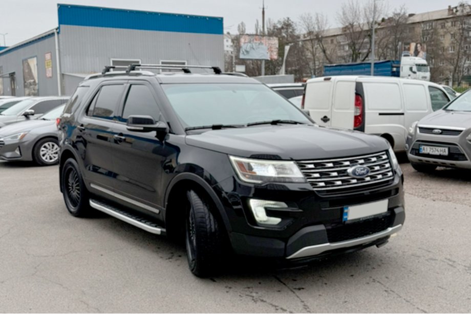 Ford Explorer 2011–2019 Stranske stopnice Fullmond (2 kos, aluminij) Image