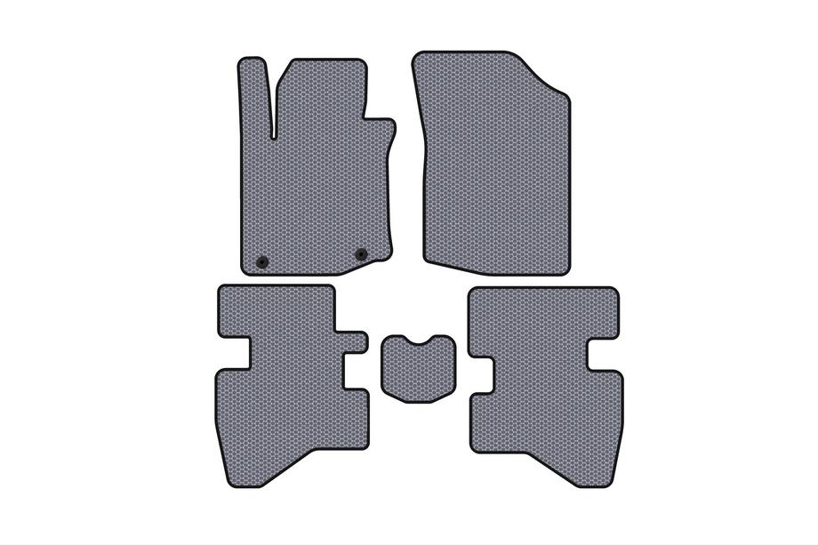 Citroen C-1 2005–2014 Gumijasti tepihi Carsuit (HB, sivi) Image