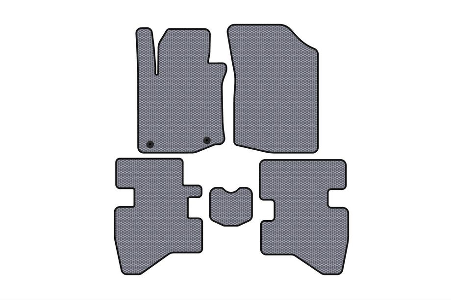 Citroen C-1 2014–2021 Gumijasti tepihi Carsuit (HB, sivi) Fotografija 1