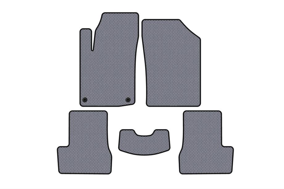 Citroen C-3 2009–2016 Gumijasti tepihi Carsuit (HB, sivi) Image