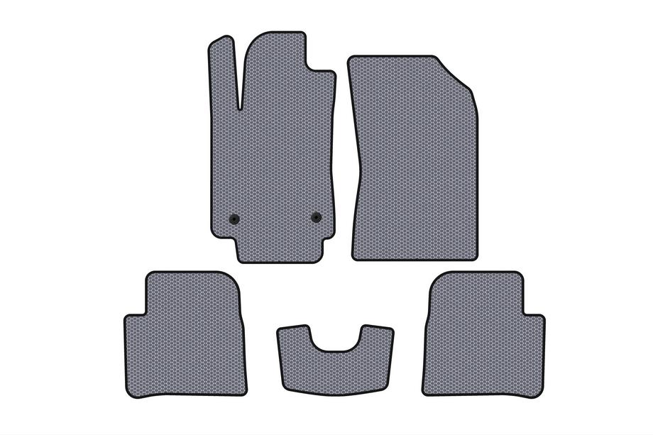 Citroen C-3 2016–2023 Gumijasti tepihi Carsuit (HB, sivi) Fotografija 1