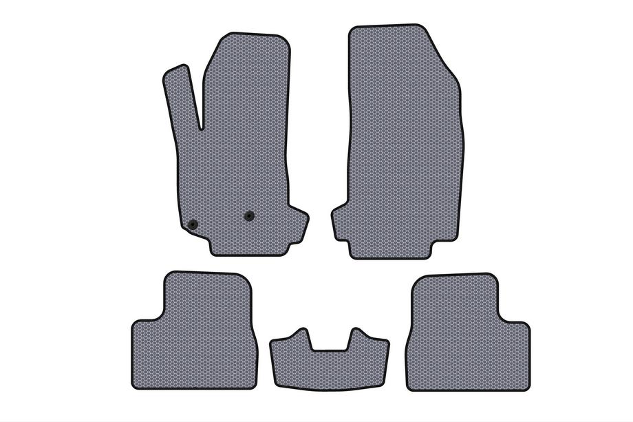 Citroen DS-3 2009–2016 Gumijasti tepihi Carsuit V-2 (Siva) Image