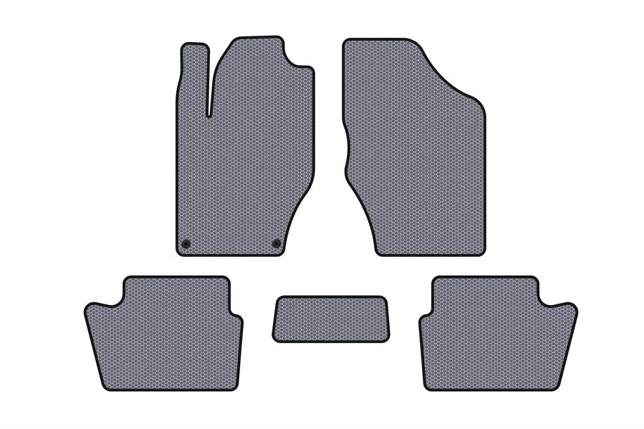 Citroen DS-4 2010–2015 Gumijasti tepihi Carsuit (HB, pred faceliftom, sivi) Image