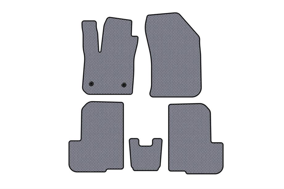 Dacia Lodgy 2012–2022 Gumijaste preproge Carsuit (2 vrsti, 7-sedežni, siva) Image