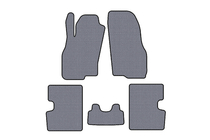 Fiat Grande Punto/Punto EVO 2006–2018 Gumijasti tepihi Carsuit (HB, 5-vratni, pred prenovo, sivi) fotografija 1