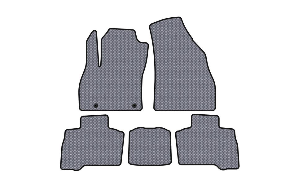 Fiat Fiorino/Qubo 2008–2024 Gumijasti tepihi za notranjost Carsuit (za Qubo, 2016+, sivi) Image