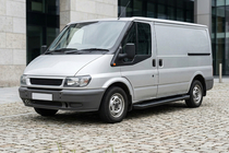 Ford Transit 2000–2014 Bočne stopnice Allmond Black (2 kosa, aluminij) fotografija 1