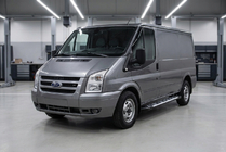 Ford Transit 2000–2014 Stranske stopnice Sunrise (2 kos, aluminij) fotografija 1
